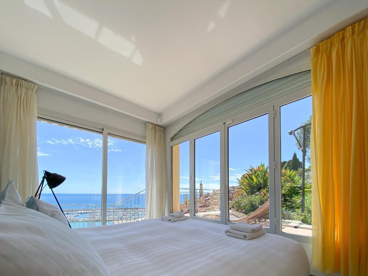 Apartamento L'ensoleillee Vue Panoramique Mer, 250 M De La Et Du Centre *