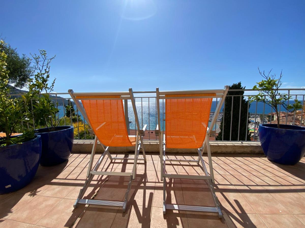 L'ensoleillée Vue Panoramique Mer, 250 M De La Et Du Centre Menton
