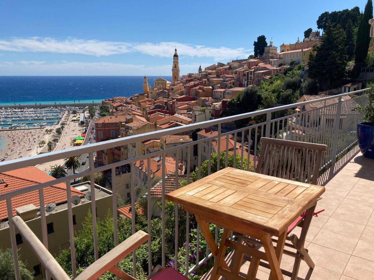 L'ensoleillée Vue Panoramique Mer, 250 M De La Et Du Centre *