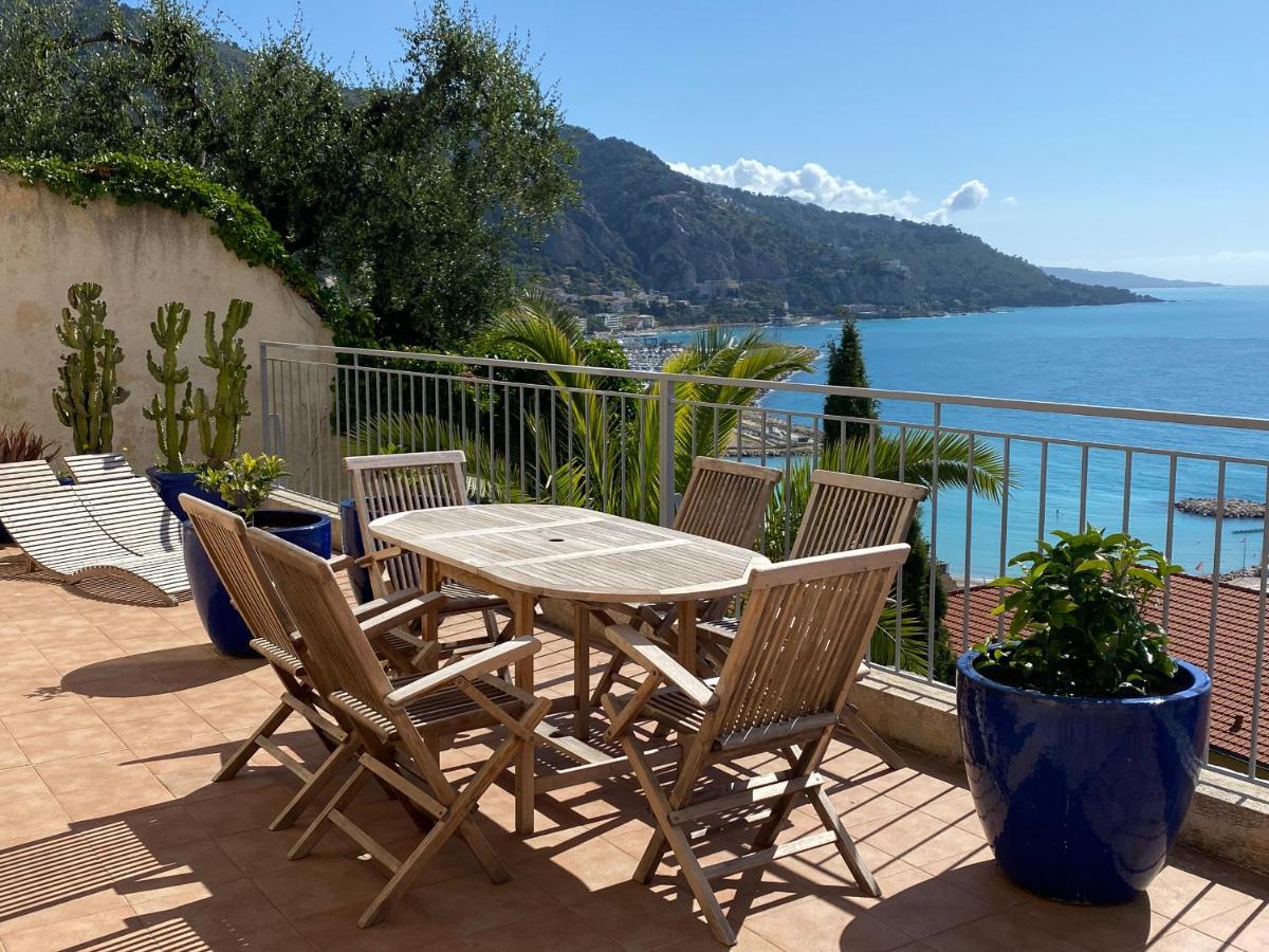 L'ensoleillée Vue Panoramique Mer, 250 M De La Et Du Centre * Menton